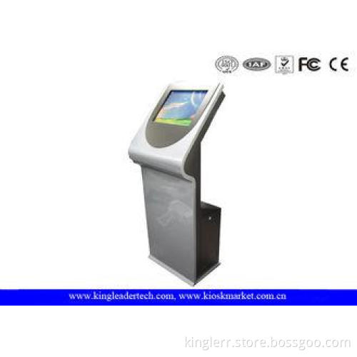 Modern Display Information Kiosk With SAW Touch screen Size
